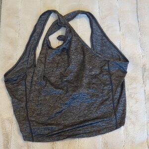 Fabletics Gray Crop Top